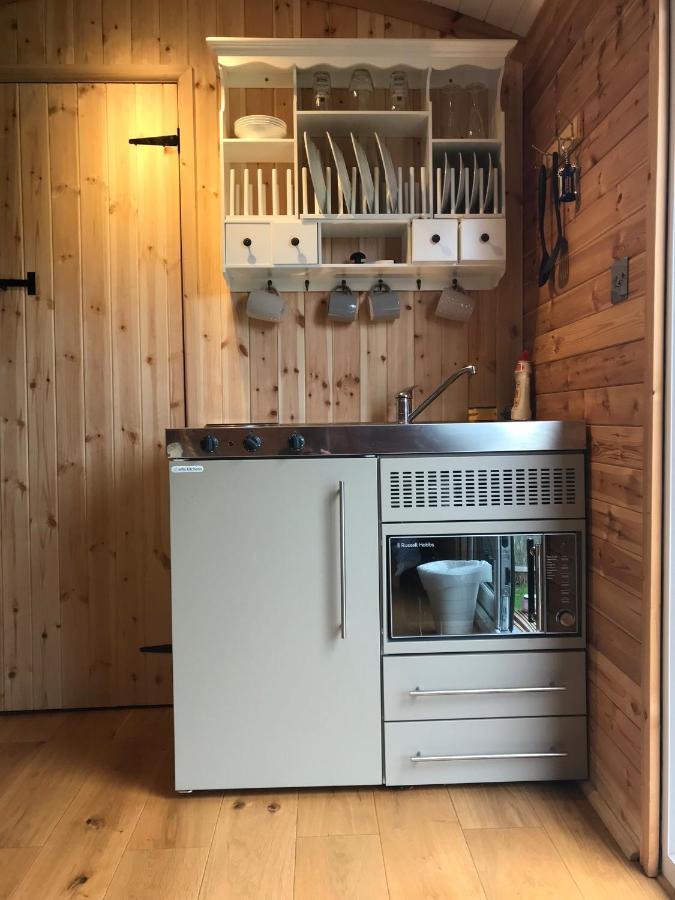 Unique Sheperds Hut Private Hot Tub, Ensuite & Kitchenette Clodock Екстериор снимка
